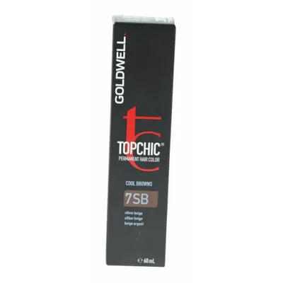 Produktbild von Goldwell Topchic The Browns, Braun, 7SB, Silver Beige, Unisex, 60 ml, Alle Haare
