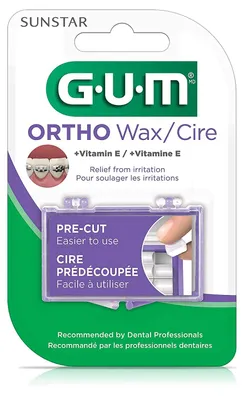 Produktbild von GUM Orthodontisches Wachs, Weiß, 1 Stück(e), Sichtverpackung