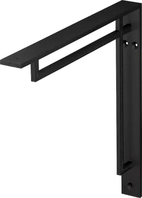 Image de Support d'étagère Noir Moderne 145 x 145 mm - Par pièce