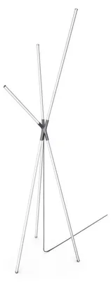 Zdjęcie produktu dla Podłogowa lampa Lautaro 1005 Zumaline LED 24W 3000K czarna biała