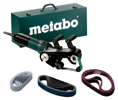 Produktbild von Metabo Rohrbandschleifer RBE 9-60 Set, Stahlblech-Tragkasten