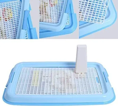 Produktbild von Katzentoilette Töpfchen Hundetoilette Haustiertoilette Hunde Katzenwelpenstreu Trolley Toilette für Katzen