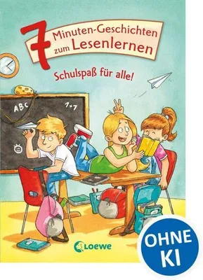 Produktbild von Leselöwen - Das Original - 7-Minuten-Geschichten zum Lesenlernen - Schulspaß für alle!
