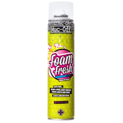 Immagine prodotto di Muc-Off Schiuma per caschi Fresh Spray per caschi Detergente per caschi agli agrumi 400 ml Guanti per scarpe