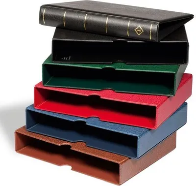 Produktbild von LEUCHTTURM Schutzkassette für Albenbinder, rot Rot
