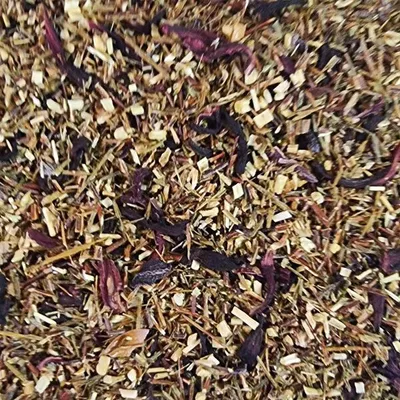 Produktbild von Hibiskusblüte Rooibos Tee grün Naturideen® 100g