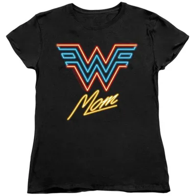 Produktbild von Wonder Woman - "Wonder Mom 84" T-Shirt für Damen, Anliegend TV37597 (S) (Schwarz)