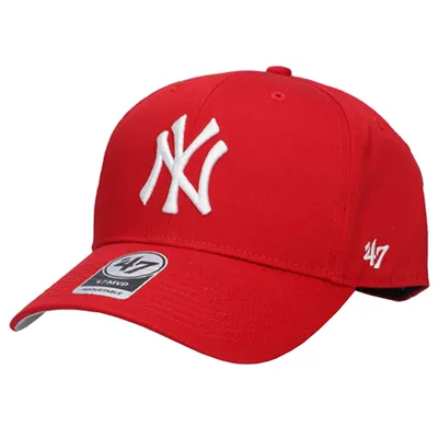 Produktbild von 47 Brand MLB New York Yankees Kids Cap B-RAC17CTP-RD, Kappen, für Jungen, Rot, Größe: One size