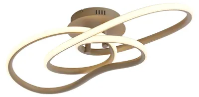 Produktbild von Paul Neuhaus LED Deckenlampe TWIST dimmbar per Wandschalter, dekorativ sand Wohnzimmer, Flur, Schlafzimmer