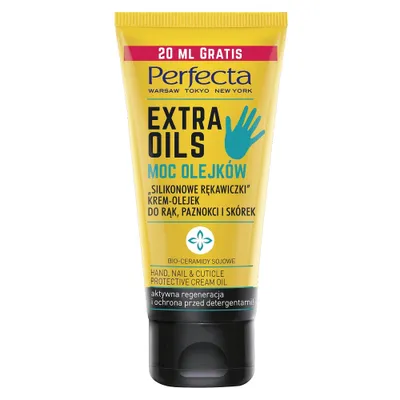 Produktbild von PERFECTA Body Extra Oils Silikon-Handcreme-Öl für Nägel und Nagelhaut 80ml