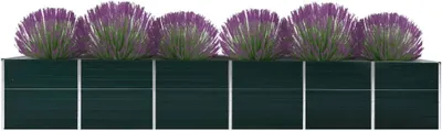 Immagine prodotto di Letto Rialzato da Giardino Acciaio Zincato 480x80x77 cm Verde