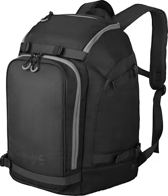 Produktbild von Skischuhtasche - Rucksack 55 L - Für Ski- & Snowboardstiefel - 1680D Oxford Gewebe - Fächer für Helm, Skibrille & Handschuhe - Schwarz
