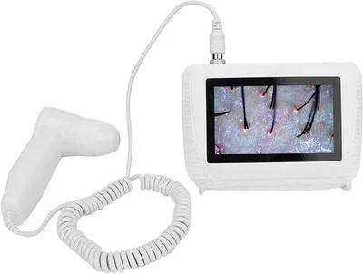 Produktbild von Digitale Haaranalyse 50X 200X Objektiv mit LCD-Bildschirm
