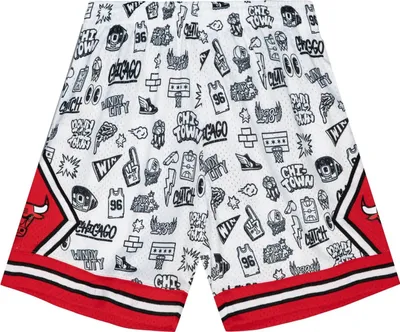 Produktbild von Mitchell & Ness DOODLE Swingman Chicago Bulls Shorts - S