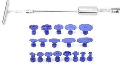 Image de Kit de débosselage | Outil universel de réparation des dommages de carrosserie | Débosseleur antidérapant