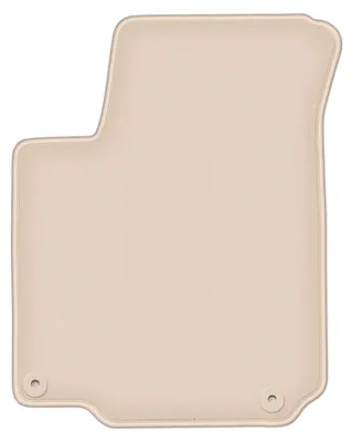 Immagine prodotto di Tappetino guidatore in moquette per Volkswagen New Beetle 1997-2020 (coupé/cabrio) – 1 pezzo, beige, su misura – Wielganizator FORTUNA