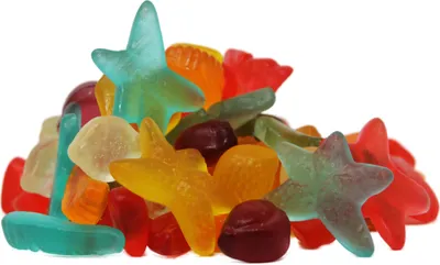Produktbild von Fruchtgummi Mix ohne Zucker in 5 fruchtige Geschmacksrichtungen 175g