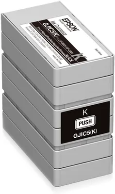 Obrázok produktu pre Epson GJIC5(K): Ink cartridge for ColorWorks C831 and GP-M831 (Black), Čierna, Atrament na pigmentovej báze, 1 kusov