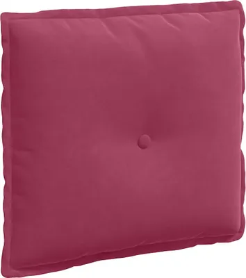 Produktbild von vidaXL Rückenkissen Weinrot 50 x 45 cm Cordstoff