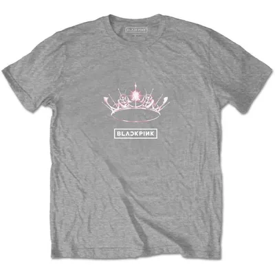 Obrázok produktu pre BLACKPINK The Album - Crown (Back Print) Grey XL Tričko