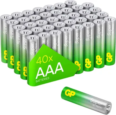 Obrázek produktu pro 40 GP Baterie SUPER Micro AAA 1,5 V