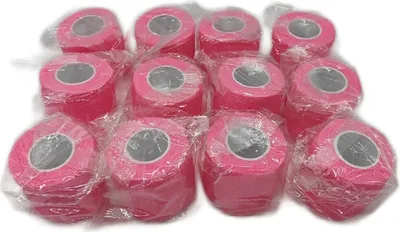 Produktbild von ANAMPION Selbsthaftende Bandage Dutzende 5cmx4.5m Rollen hellrosa Sportschutz