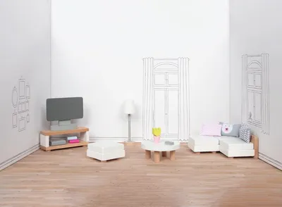 Immagine prodotto di Mobili in stile bambola, soggiorno