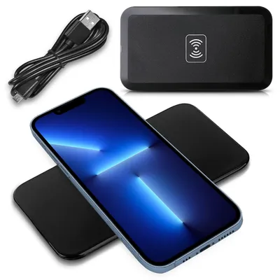 Produktbild von QI Wireless Schnell Ladegerät Apple iPhone 13 Pro Max Kabellos Induktives Laden