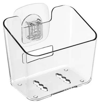 Produktbild von Wandmontiertes Gewürzregal, rostfrei, wasserdicht, selbstentleerend, Seifenhalter, Badezimmer-Organizer, selbstklebendes Küchenaufbewahrungsregal A