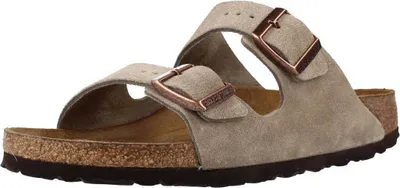 Produktbild von Birkenstock Arizona Soft Footbed Suede Taupe - EU 36