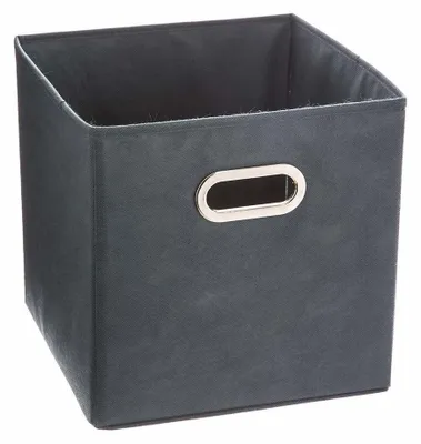 Produktbild von Textil Aufbewahrungsbox, Kleiderbox, 31 x 31 cm, gelb