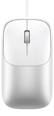 Produktbild von Satechi Slim LX Wired Maus Silber Kabelgebunden - Maus - Optisch