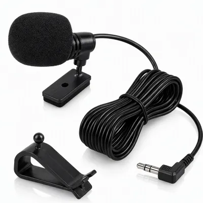Image de Microphone externe de 3,5 mm pour voiture, influenceurs