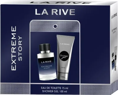 Produktbild von La Rive for Men Extreme Story Geschenkset (Eau de Toilette +Duschgel)