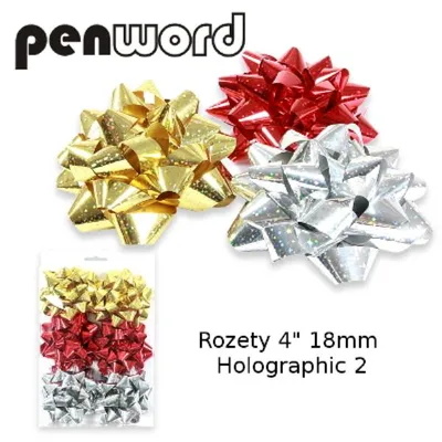 Image de Rosette 4" 18Mm Holographique 2 P6