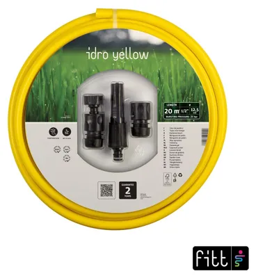 Produktbild von Fitt Gartenschlauch Idro Yellow 1/2 20 m mit Armatur