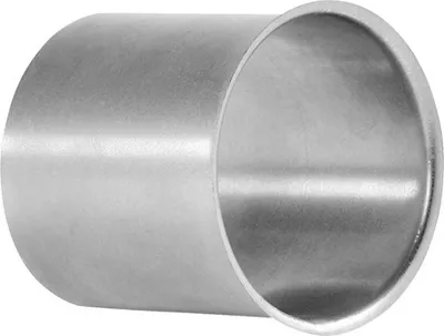 Produktbild von Ofenrohr-Wandfutter Bertrams Ø 120 mm zylindrisch blank silber