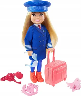 Produktbild von Mattel Barbie Chelsea Core Karrieren Piloot