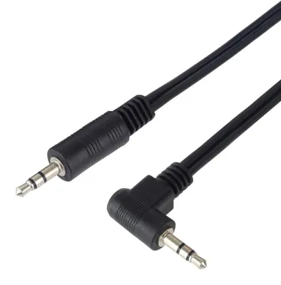 Immagine prodotto di Cavo PREMIUMCORD, connettori Jack da 3,5 mm a 3,5 mm, angolo di 90°, maschio/maschio, lunghezza 1,5 metri