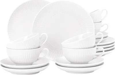 Produktbild von Seltmann Weiden Amina weiß Teeservice 18tlg. klein