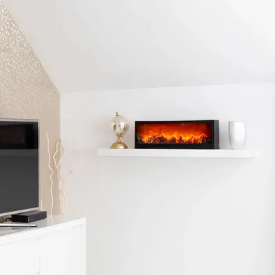 Obrázok produktu pre Krb s LED plameňom - na batérie / USB - 60 x 10 x 20 cm