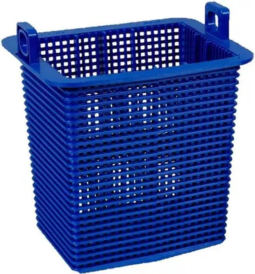 Image de Panier de skimmer, carré avec poignées en plastique