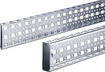 Obrázek produktu pro Rittal DK 7856.090, Vnitřní, Typ D, Černá, Šedá, Hliník, Plast, 4 AC zásuvky / AC zásuvek, 250 mm