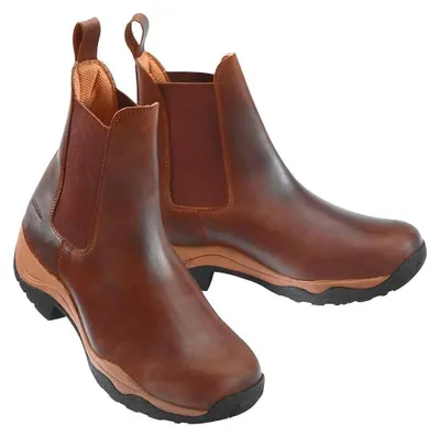 Produktbild von EQUITHÈME Zip Stiefeletten Reitstiefeletten, Farbe:Schwarz, Größe:Erwachsenengröße 41