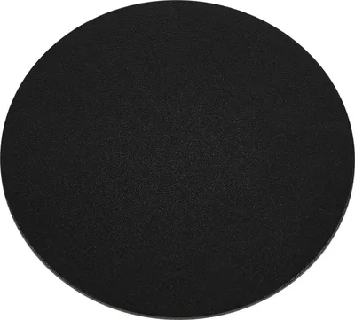 Produktbild von 1 Stück Glasmontageplatte schwarz für Barkonsole schräg