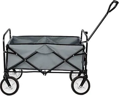 Produktbild von Famanu Faltbare Gartenkar mit Luftreifen - 100L