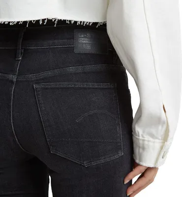 Produktbild von G-STAR RAW DENIM 3301 SKINNY WMN Faded Black Magnet Damen Jeans, Größe:W28/L30, Farbe:Faded Black Magnet