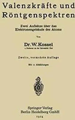 Obrázek produktu pro Valenzkräfte und Röntgenspektren