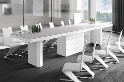 Produktbild von Design Esstisch Tisch HE-444 XXL ausziehbar 160 bis 412 cm