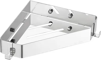 Produktbild von Eckduschregal 304 Edelstahl, Wandmontage, für Badezimmer